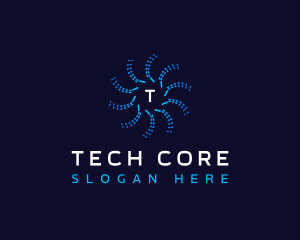 Technology Cyber Digital logo design