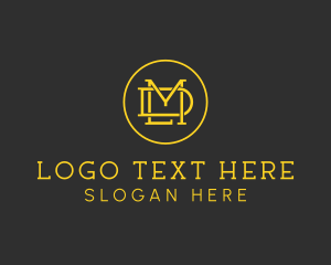 Premium Minimalist Company Letter DM logo