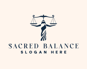 Lady Justice Law Firm logo design