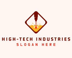 Industrial CNC Laser logo