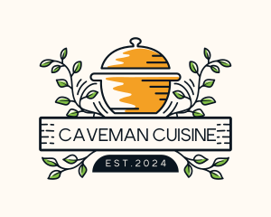 Pot Restaurant Cuisine logo design