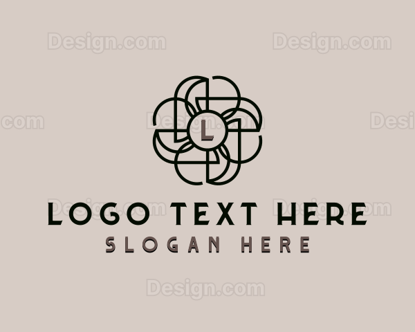 Upscale Floral Luxury Logo