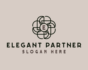 Upscale Floral Luxury logo design