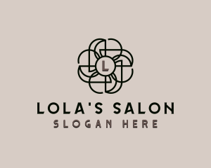 Upscale Floral Luxury logo design