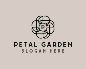 Upscale Floral Luxury logo design