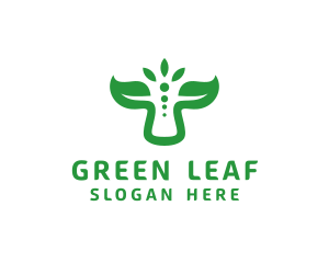 Leaf Organic Nature logo design