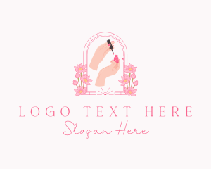 Floral Nail Salon logo