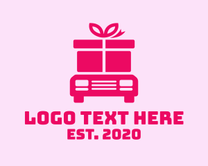 Delivery Gift Truck logo