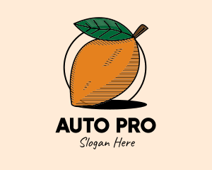 Rustic Mango Fruit logo