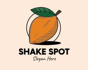 Rustic Mango Fruit logo