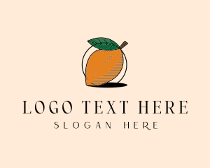 Rustic Mango Fruit logo