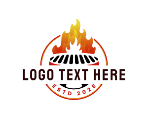 Grill Bbq Cooking logo
