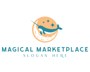 Fantasy Narwhal Moon logo