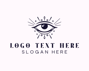 Cosmic Mystical Eye logo