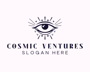 Cosmic Mystical Eye logo design