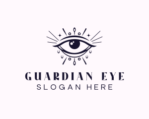 Cosmic Mystical Eye logo design