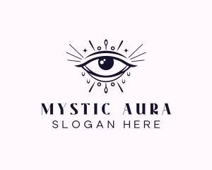 Cosmic Mystical Eye logo design