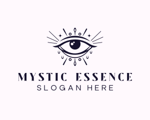 Cosmic Mystical Eye logo design