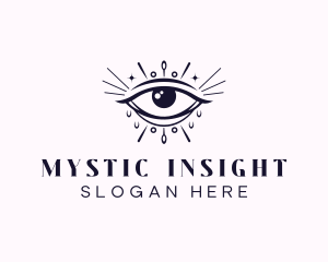 Cosmic Mystical Eye logo design