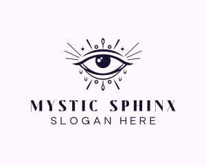 Cosmic Mystical Eye logo design