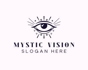 Cosmic Mystical Eye logo design