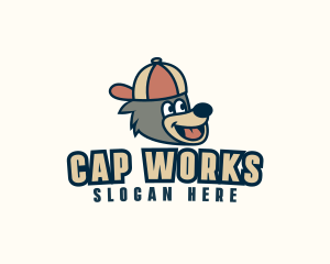 Happy Bear Cap logo design