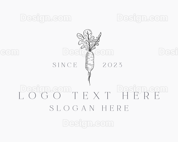 Radish Plant Farm Logo