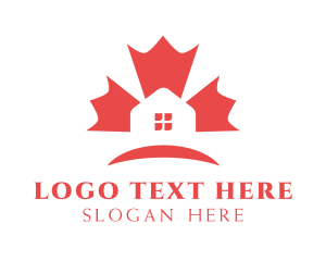 Maple - Canada Landscaping Company logo design