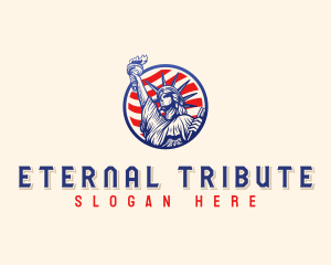 American Liberty Statue logo