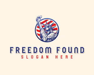 American Liberty Statue logo