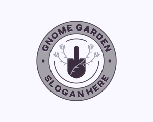 Landscaping Garden Shovel logo design