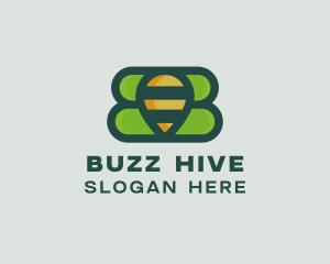 Nature Bee Hive logo design
