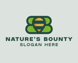 Nature Bee Hive logo design