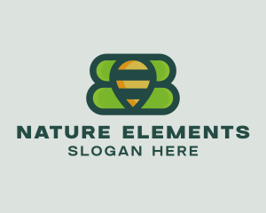 Nature Bee Hive logo design