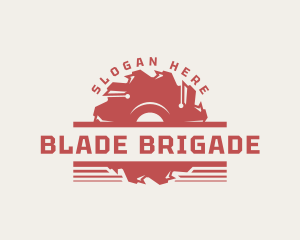 Saw Blade Carpentry logo design