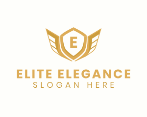 Elegant Crest Wings logo