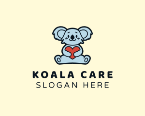 Koala Heart Hug logo