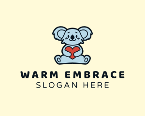 Koala Heart Hug logo