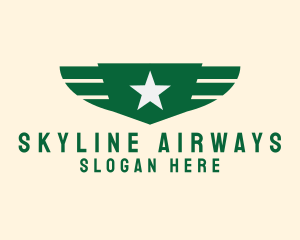 Military Star Wings logo