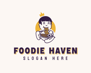 Ramen Noodles Restaurant logo design