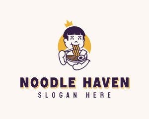 Ramen Noodles Restaurant logo design
