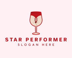 Wine Glass Bikini logo