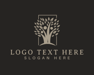 Human Tree Plant logo