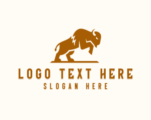 Bison Buffalo Bullfighting logo