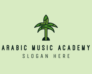 Arabic Palm Tree  logo