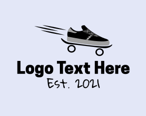 Fast Skateboard Sneakers logo