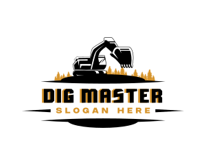 Industrial Mining Excavator logo