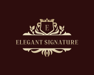 Elegant Wedding Event logo design