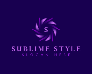 Aesthetic Business Wreath logo