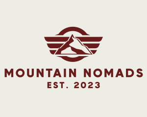 Mountain Outdoor Camp  logo design